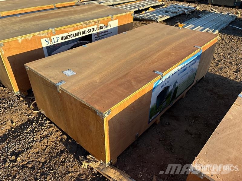 SKLP SK-ZP20 20 ft x 30 ft x 10 ft All-Steel Carpo Stalen constructies
