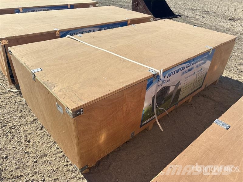  SKLP SK-ZP20 20 ft x 30 ft All-Steel Enclosed Carp Стальные каркасные здания