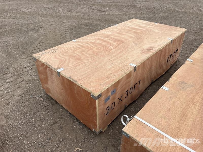  SKLP SK-ZP20 20 ft x 30 ft All-Steel Carport (Unus Stahlrahmenaufbauten