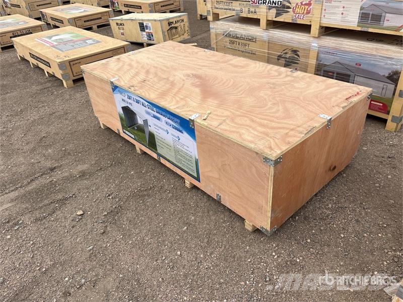  SKLP SK-ZP20 20 ft x 30 ft All-Steel Carport (Unus Stahlrahmenaufbauten