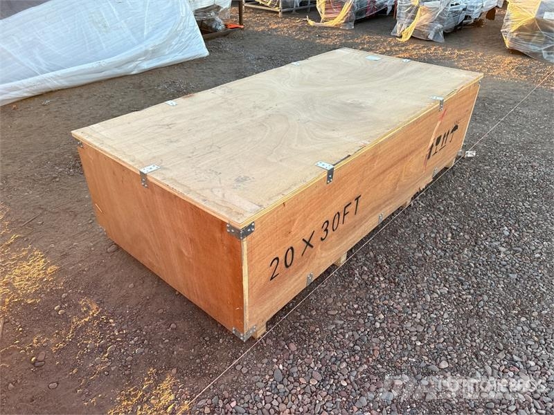 SKLP SK-ZP20 20 ft x 30 ft x 10 ft All-Steel Carpo Stalen constructies