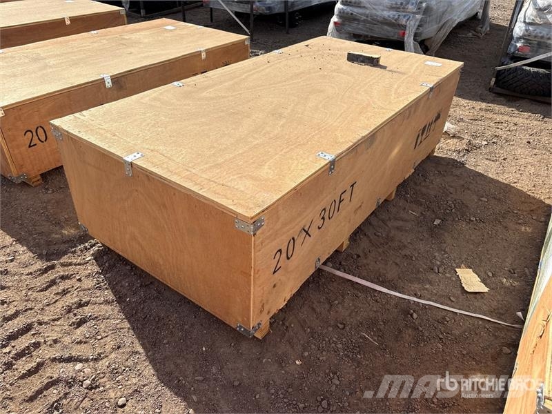 SKLP SK-ZP20 20 ft x 30 ft x 12 ft All-Steel Carpo Teraskonstruktsiooniga ehitised
