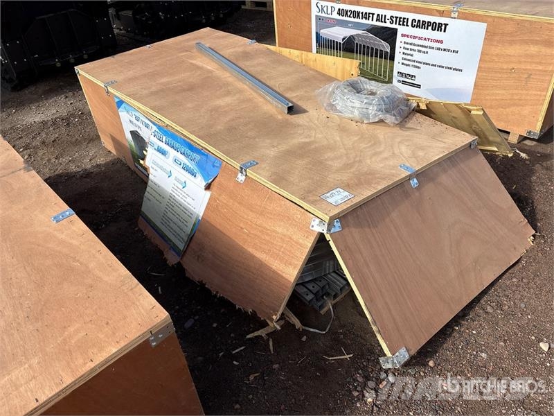 SKLP SK-ZP20 20 ft x 30 ft x 12 ft All-Steel Carpo Čelićni okviri za građevino