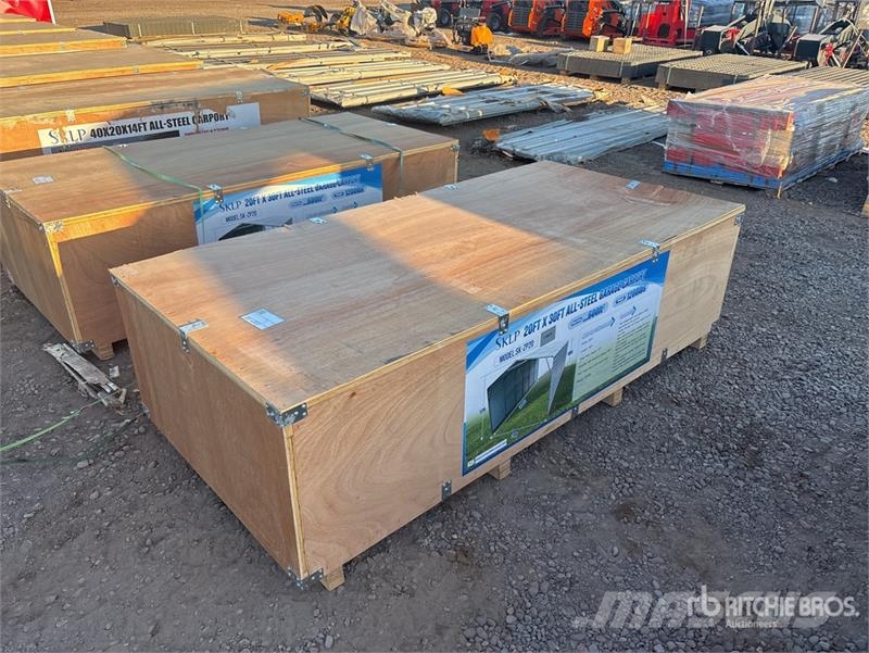  SKLP SK-ZP20 20 ft x 30 ft x 10 ft All-Steel Carpo Čelićni okviri za građevino