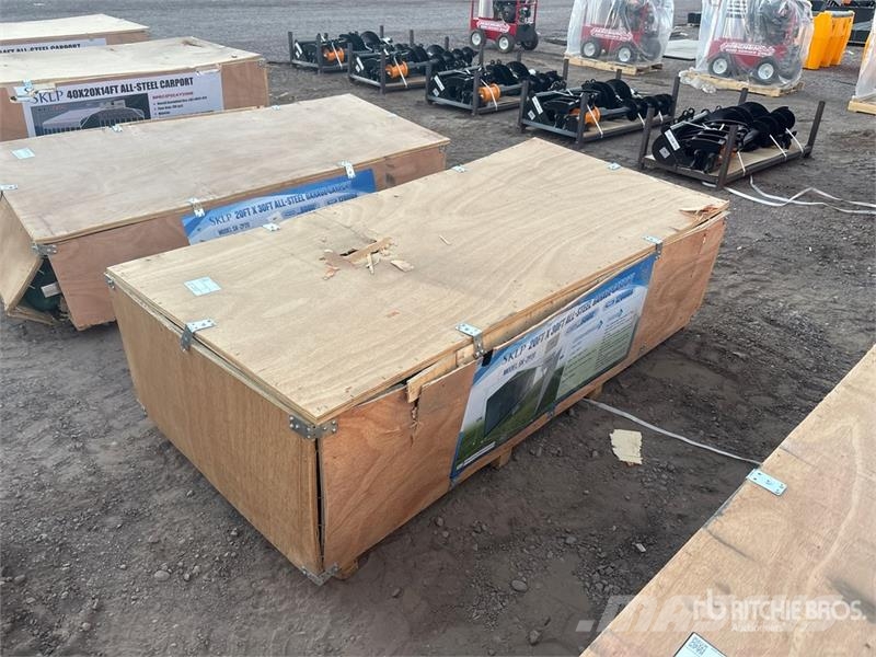 SKLP SK-ZP20 All-Steel Carport (Unused) 鋼架建築