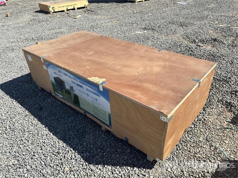 SKLP SK-ZP20 All-Steel Carport (Unused) Stahlrahmenaufbauten