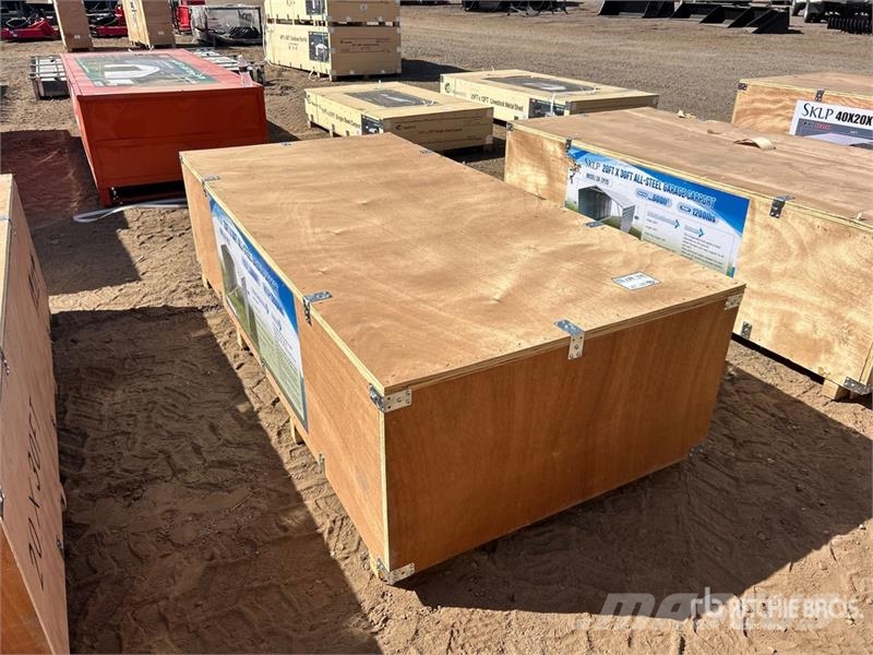 SKLP SK-ZP20 All-Steel Carport (Unused) 철골 건물