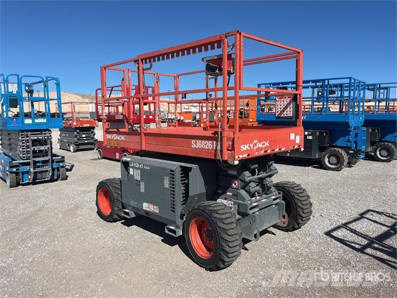 Purchase Skyjack 6826RT 4x4 Diesel Scissor Lift scissor lifts, Bid