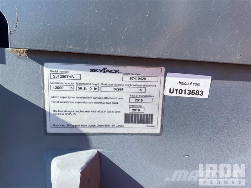 SkyJack SJ1256 TH Telehandler Teleszkópos rakodók