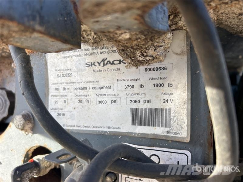SkyJack SJ3220 Plataformas tijera