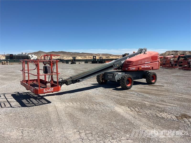 SkyJack SJ40T 4WD Diesel Telescopic Boom Lift Teleskoop poomtõstukid