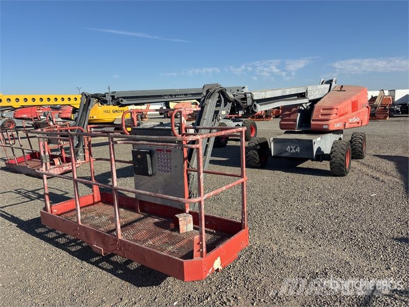 SkyJack SJ45T 4WD Diesel Telescopic Boom Lift Plataformas de trabajo telescópica