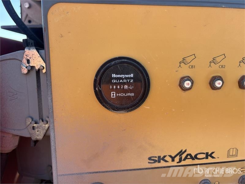 SkyJack SJ45T 4WD Diesel Telescopic Boom Lift Plataformas de trabajo telescópica