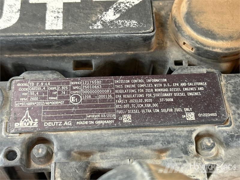 SkyJack SJ66T Teleskoop poomtõstukid