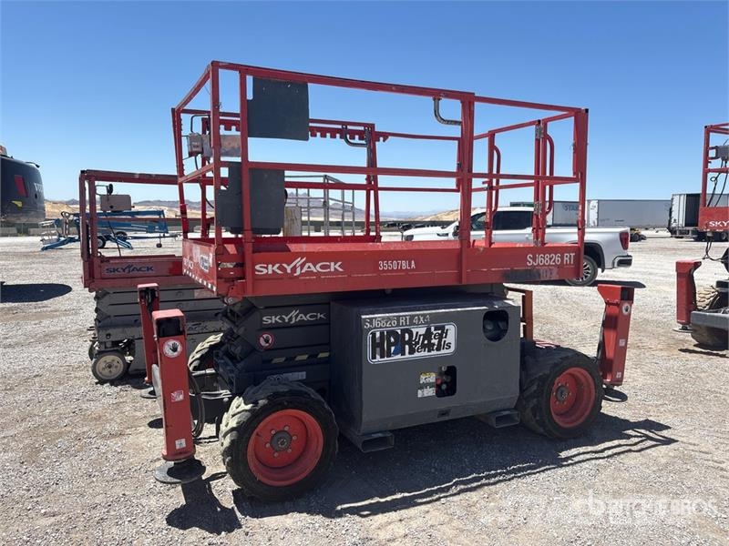 Purchase Skyjack SJ6826 RT scissor lifts, Bid & Buy on Auction
