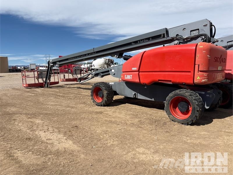 SkyJack SJ86T 4WD Diesel Telescopic Boom Lift Teleskoop poomtõstukid