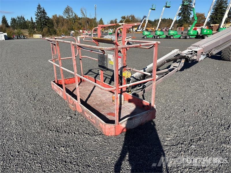 SkyJack SJ86T 4WD Diesel Telescopic Boom Lift Plataformas de trabajo telescópica