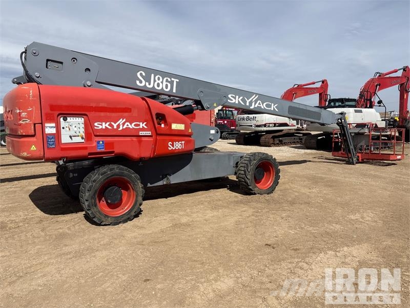 SkyJack SJ86T 4WD Diesel Telescopic Boom Lift Teleskoop poomtõstukid