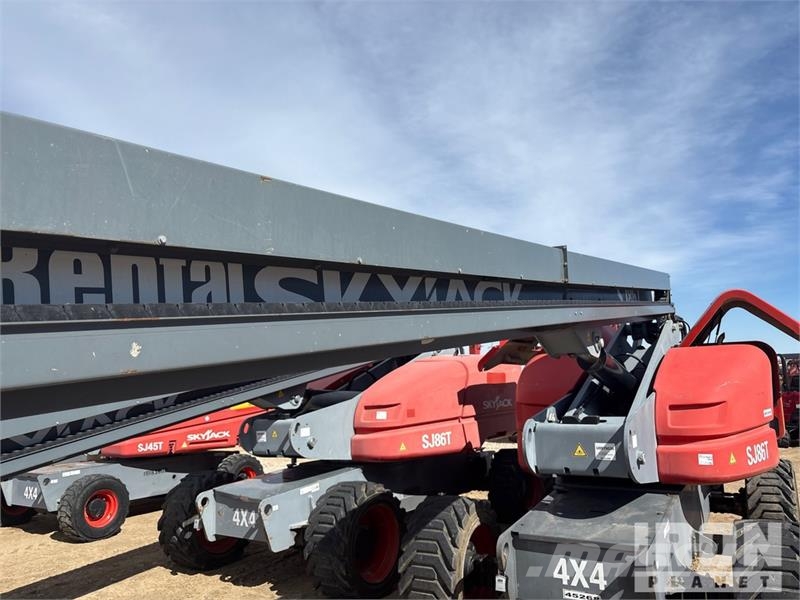 SkyJack SJ86T 4WD Diesel Telescopic Boom Lift Teleskoop poomtõstukid
