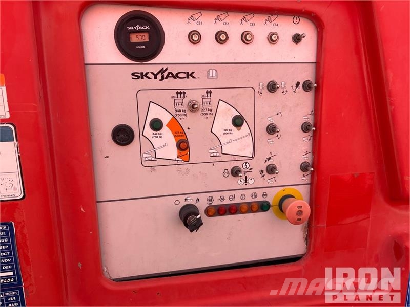 SkyJack SJ86T 4WD Diesel Telescopic Boom Lift Teleskoop poomtõstukid
