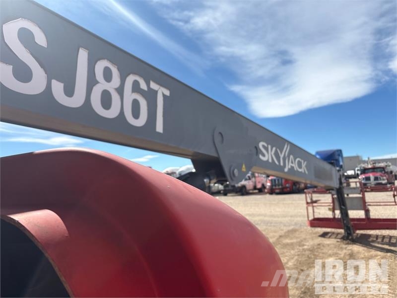 SkyJack SJ86T 4WD Diesel Telescopic Boom Lift Teleskoop poomtõstukid