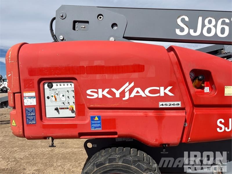 SkyJack SJ86T 4WD Diesel Telescopic Boom Lift Teleskoop poomtõstukid