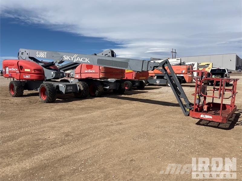 SkyJack SJ86T 4WD Diesel Telescopic Boom Lift Teleskoop poomtõstukid