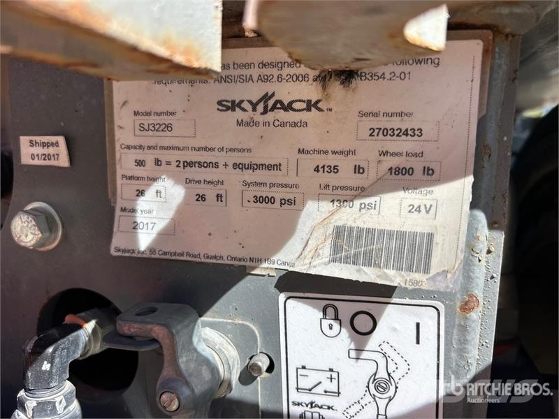 SkyJack SJIII3226 Electric Scissor Lift Scissor lifts