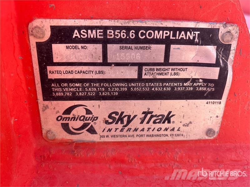 SkyTrak 10054 Telescopic handlers