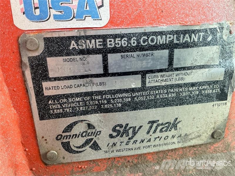 SkyTrak 8042 مناولات متداخلة