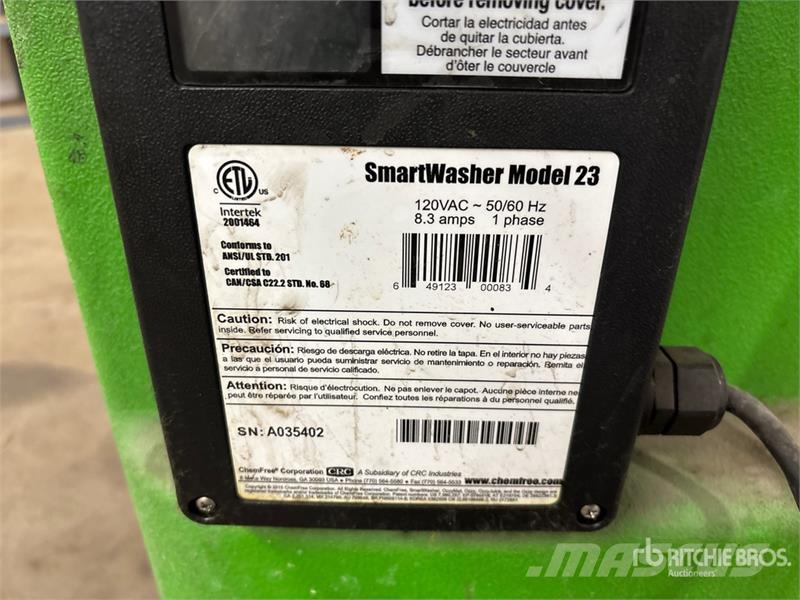 SmartWasher SW-23 Electric Parts/Brake Washer 其他组件
