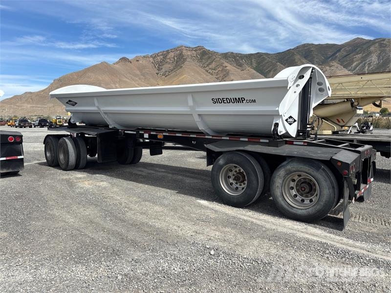 SmithCo 31 ft T/A Side Dump Trailer Ανατρεπόμενες ρυμούλκες
