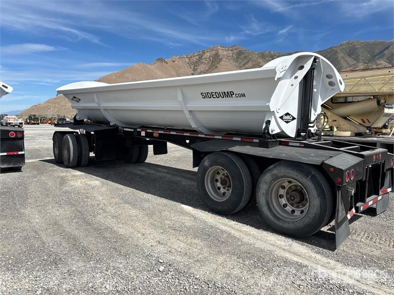 SmithCo 31 ft T/A Side Dump Trailer Ανατρεπόμενες ρυμούλκες