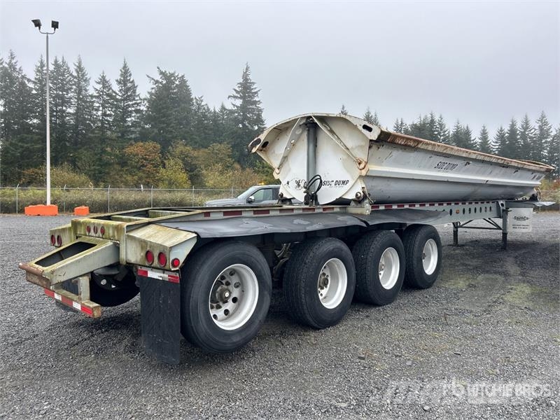 SmithCo 36 ft Quad/A Side Dump Trailer Kiper prikolice