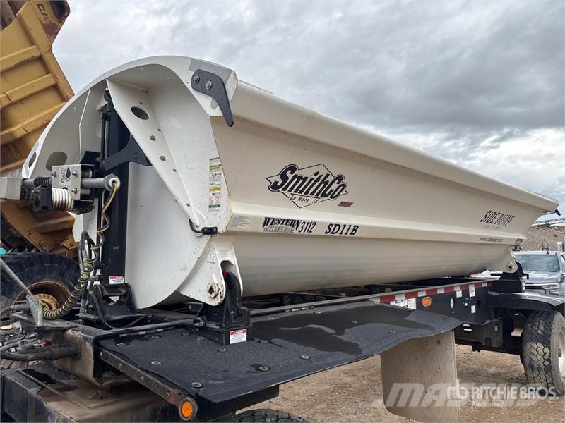 SmithCo SX1FP-22-17 17 ft T/A Spread Axle Pup Side Dump Tr 傾卸式拖車