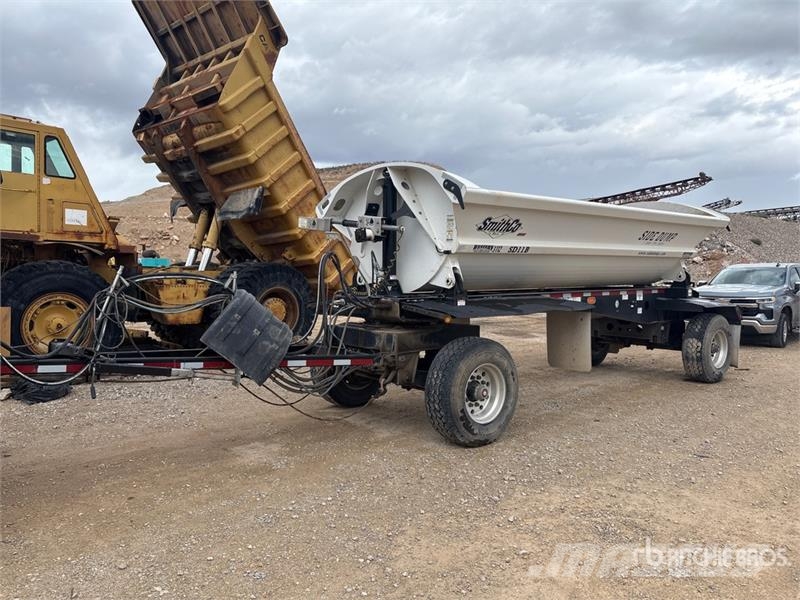 SmithCo SX1FP-22-17 17 ft T/A Spread Axle Pup Side Dump Tr 傾卸式拖車