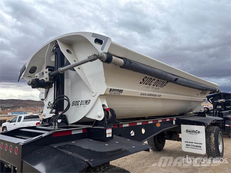 SmithCo SX1FP-22-17 17 ft T/A Spread Axle Pup Side Dump Tr 傾卸式拖車