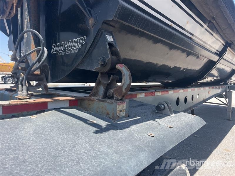 SmithCo SX24234 34 ft T/A Side Dump Trailer مقطورات قلابة