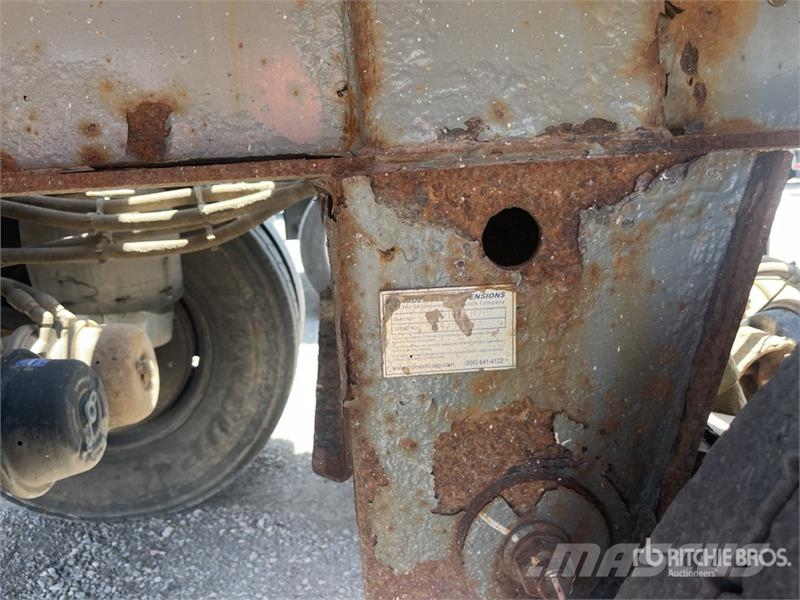 SmithCo SX24234 34 ft T/A Side Dump Trailer مقطورات قلابة