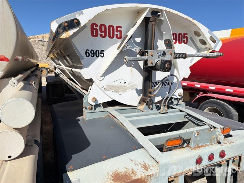 SmithCo SX2FP-31-24 31 ft Quad/A Pup Side Dump Trailer Kipper