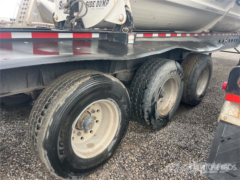 SmithCo Sx4-49-36 36 ft Quad/A Side Dump Trailer Tipper trailers
