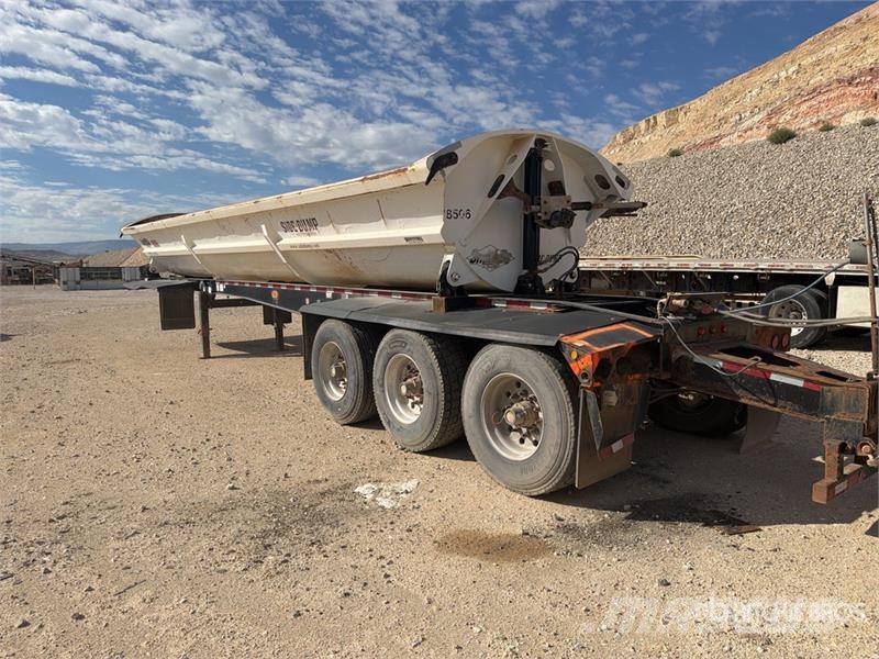 SmithCo SXL3-42-34 42 ft Tri/A Lead Side Dump Trailer Kipper
