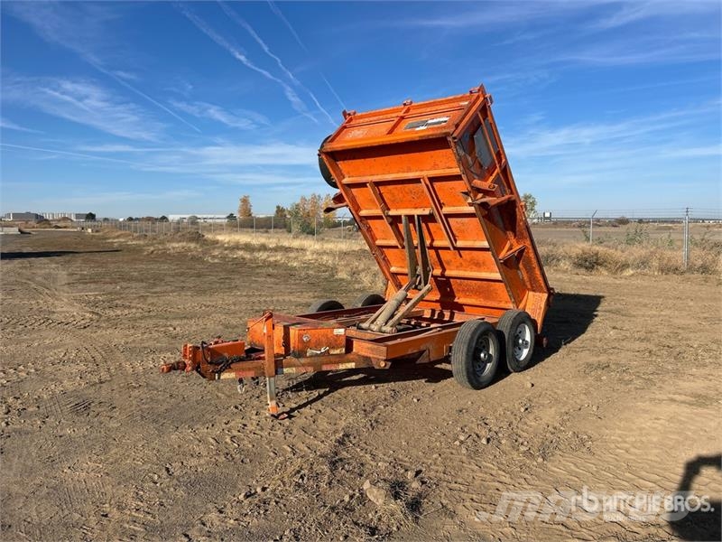 Snake River 10 ft T/A Dump Utility Trailer Pašizgāzējs