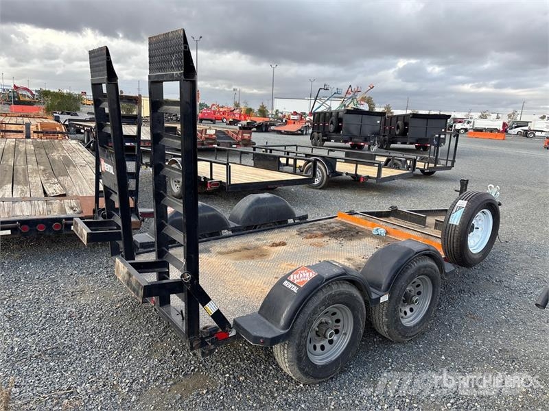 Snake River 10 ft T/A Equipment Trailer Prikolice za prevoz vozil