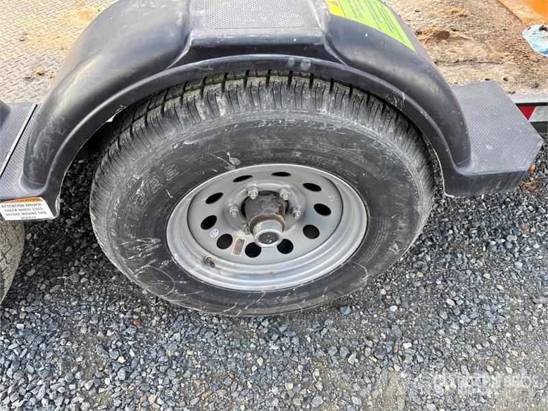 Snake River 10 ft T/A Equipment Trailer Prikolice za prevoz vozil