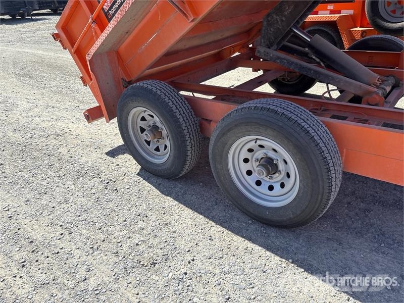 Snake River 10 ft T/A Dump Utility Trailer Bañera