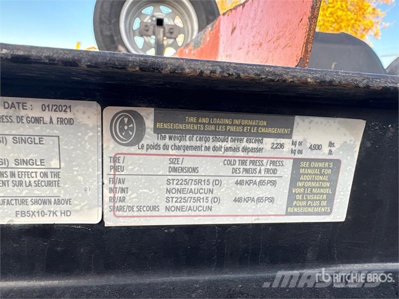 Snake River 10 ft T/A Utility Trailer 其他拖車