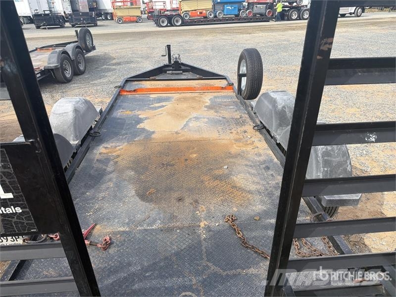  Snake River 14 ft T/A Equipment Trailer 차량 운반용 트레일러
