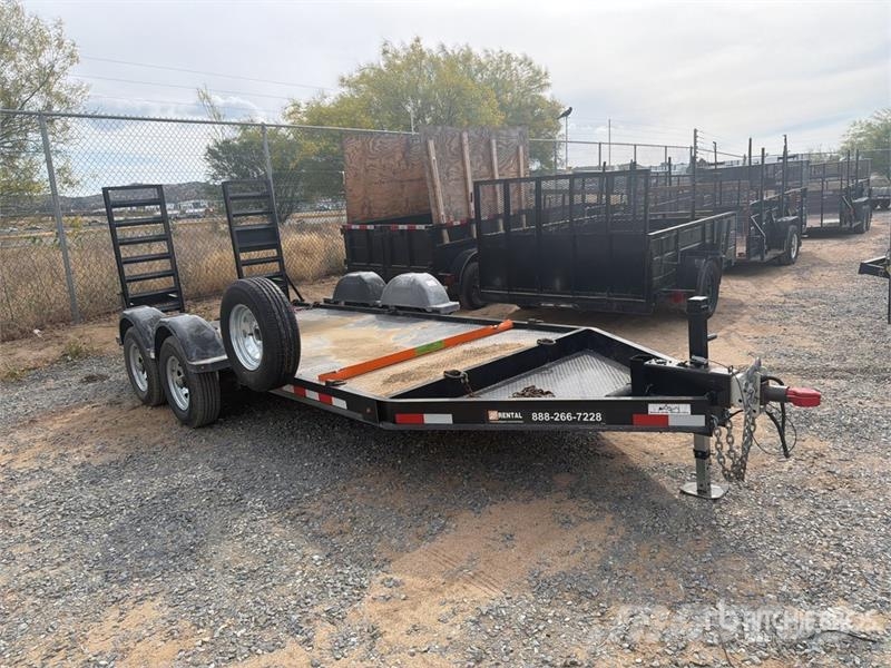  Snake River 14 ft T/A Equipment Trailer 차량 운반용 트레일러