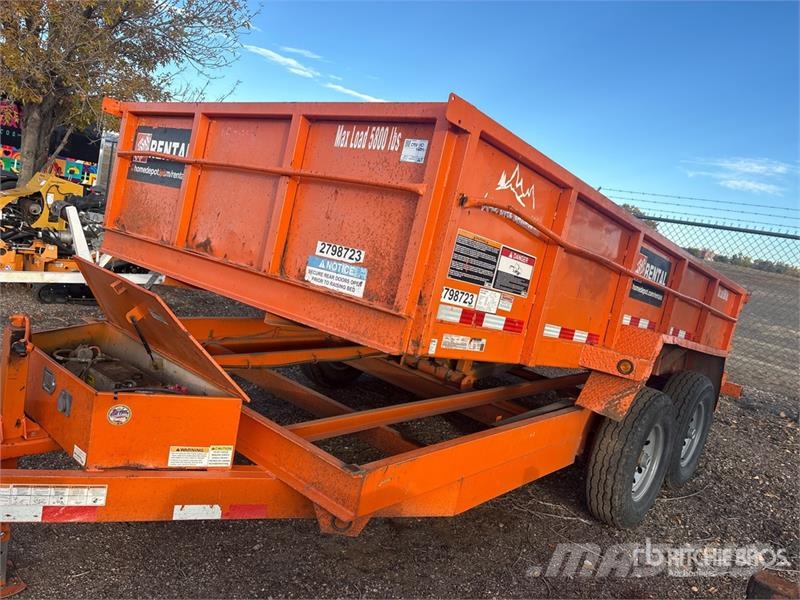 Snake River 14 ft T/A Dump Utility Trailer 傾卸式拖車
